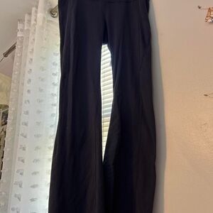 Athleta Black Wide-Leg High-Rise Pants